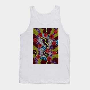 Aboriginal Art New Dots Tank Top